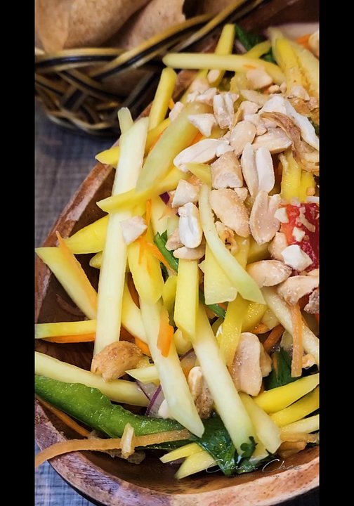 Saigon PAI - Mango Salad ($11.99) - Thai Near Me - Toronto, Ontario