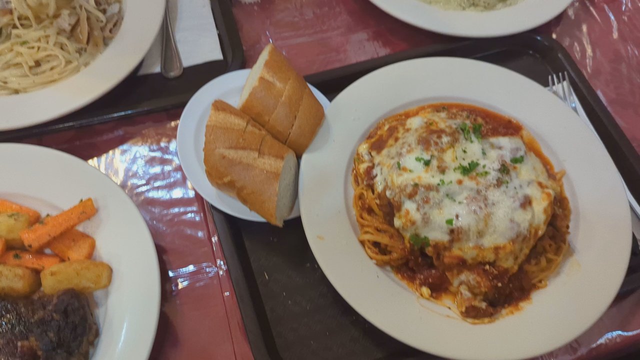 Louie's Pizza - Small peak of the food! - Italian Near Me - Elmhurst, New York