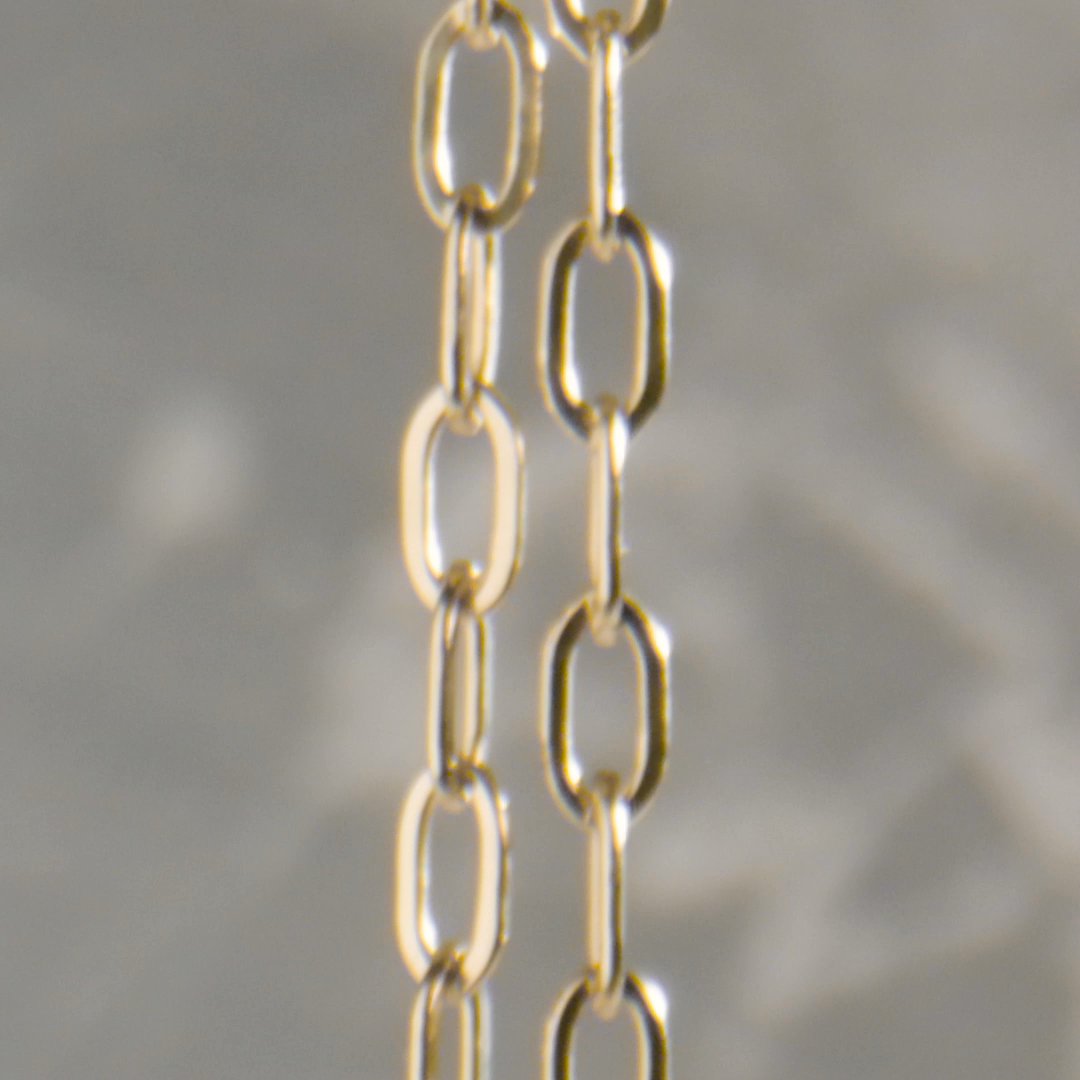 VRAI Solitaire Moon Pendant | 18k | Yellow Gold | chainLength: 18-20