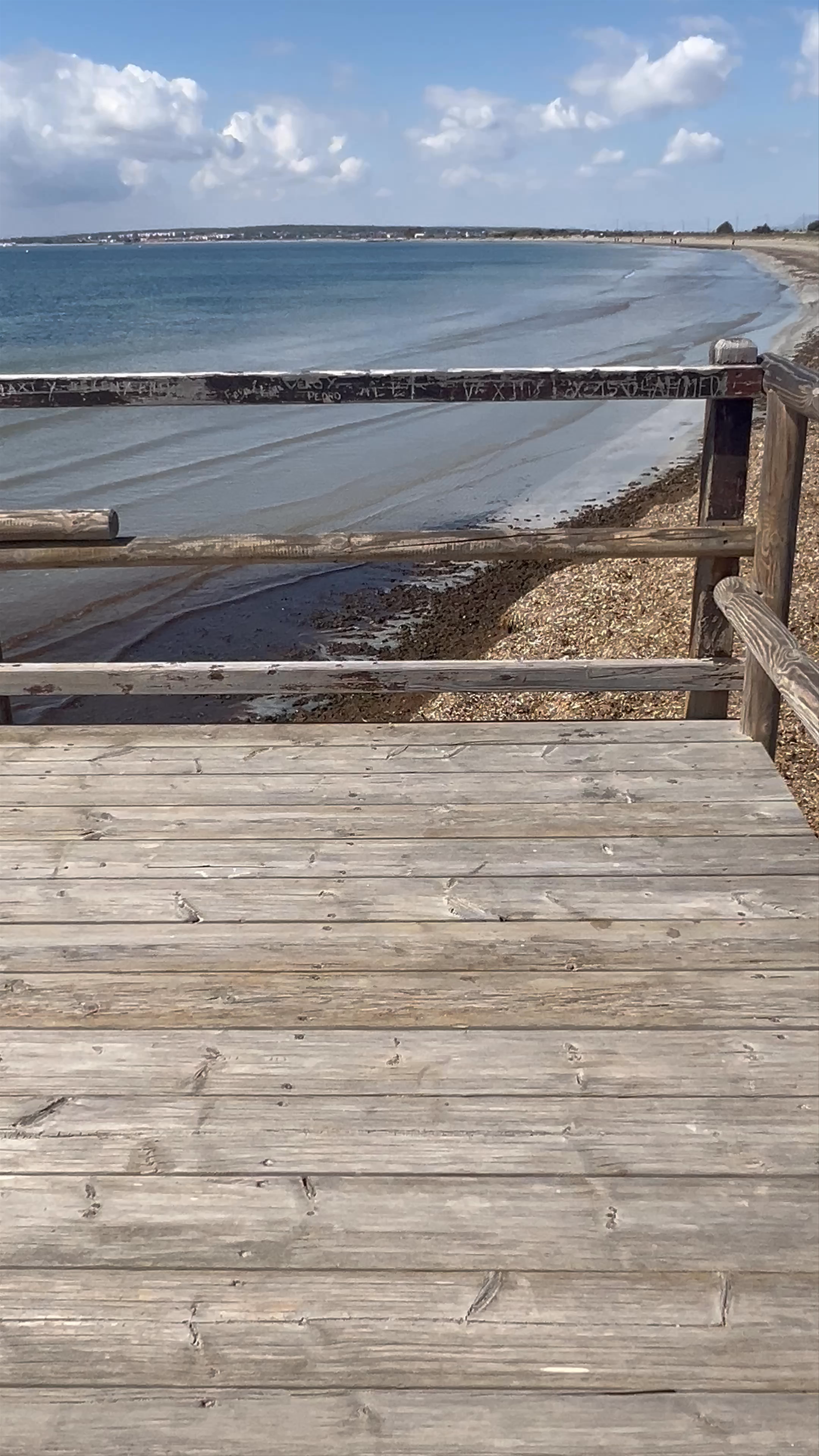 Muelle salinero del Tamarit