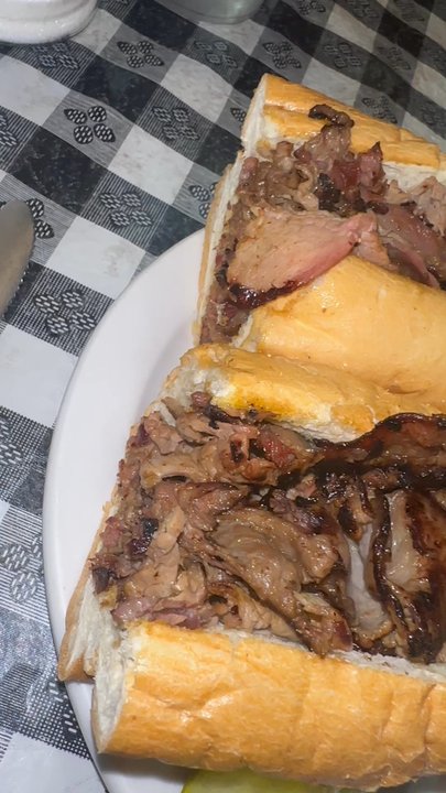 Willow Ranch - Delicious Tri Tip and a Plowboy sandwich w/ a side of garlic fries - Barbeque Near Me - Buttonwillow, California