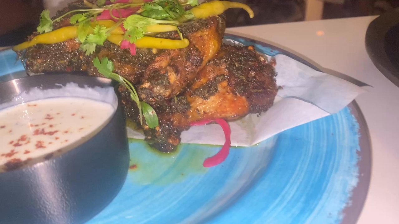Figleaf Bar & Lounge - CHICKEN SKEWERS and SHAWARMA SPICED CHICKEN WINGS - Cocktail Bars Near Me - Washington, DC, District of Columbia