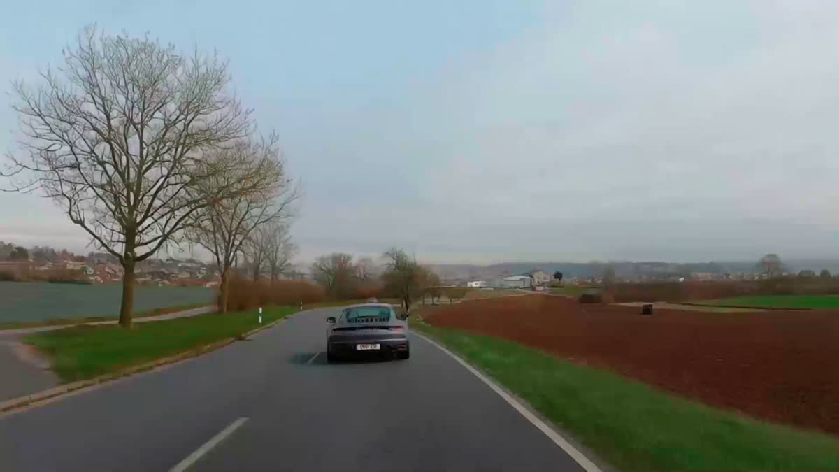 Synthetic scene variations from Porsche's raw driving scenes