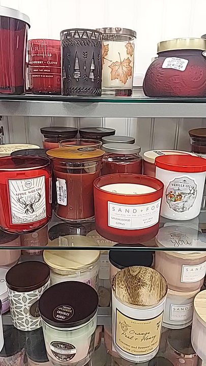 Marshalls - Color coordinated candles - Department Stores Near Me - Bloomfield, New Jersey