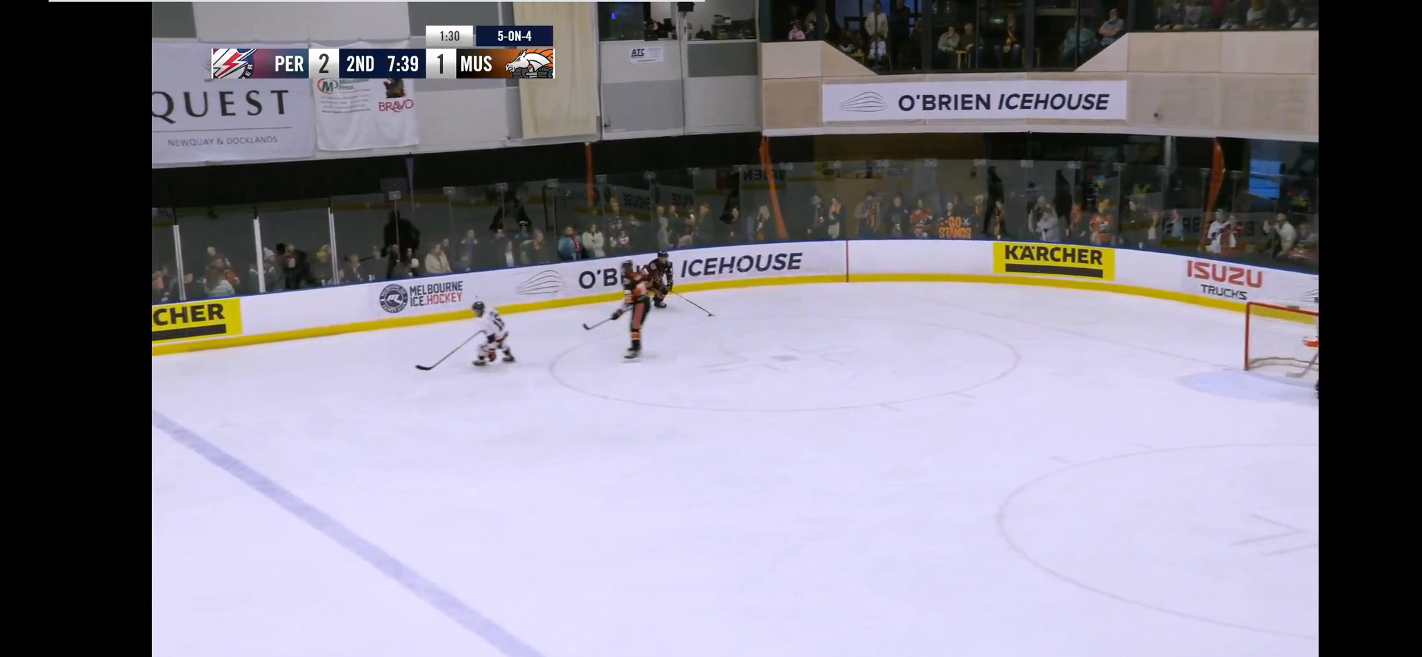 Melbourne Mustangs vs Perth Thunder 4-3 W Player of the Week