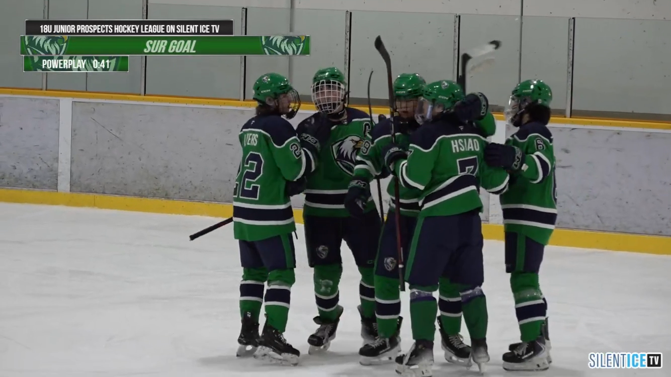 Griffin Carmont's Top Shelf Power Play Snipe with Surrey Eagles U18