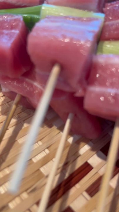 Ichijiku Sushi - Negi-toro ( Green onion & Toro) skewers - Sushi Bars Near Me - Houston, Texas