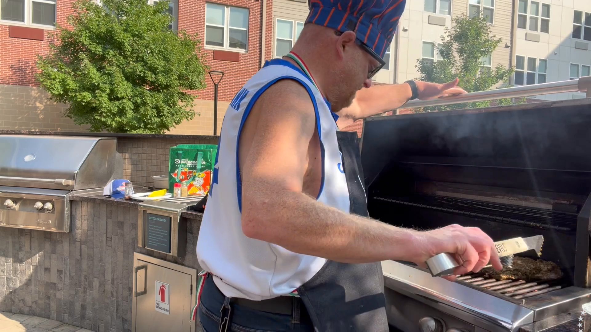 Tank Cooks Grilled Chuck Roast