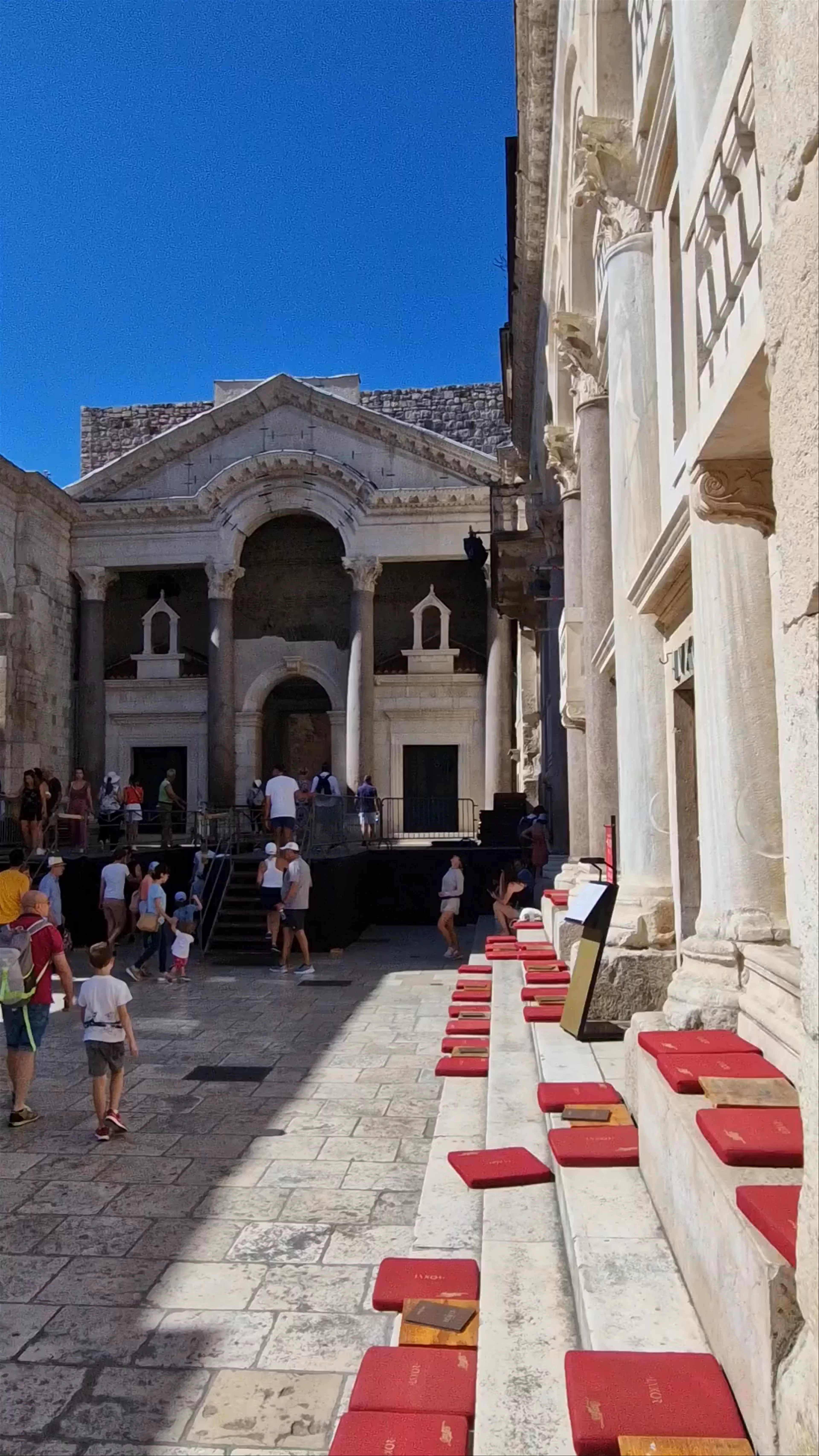 Diocletian's Palace, Grad, Split, Croatia