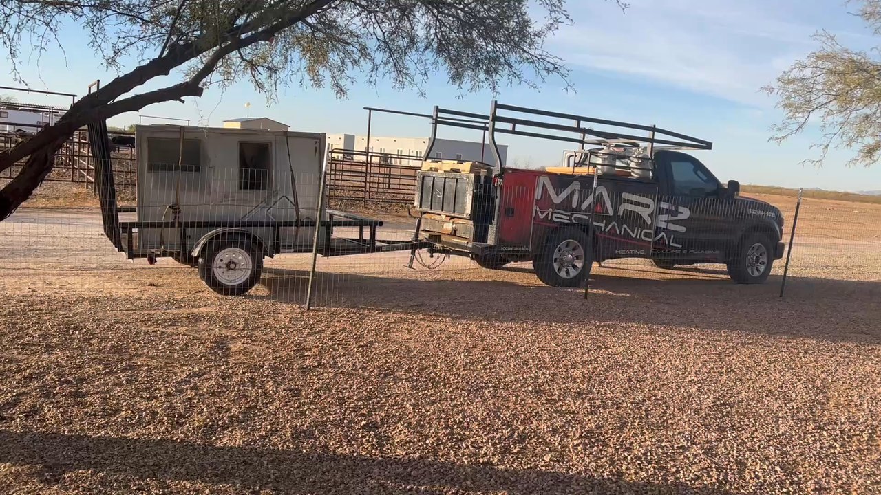 Marz Mechanical - Our brand new Heat Pump installed by Marz Mechanical!! - Heating & Air Conditioning/HVAC Near Me - Morristown, Arizona
