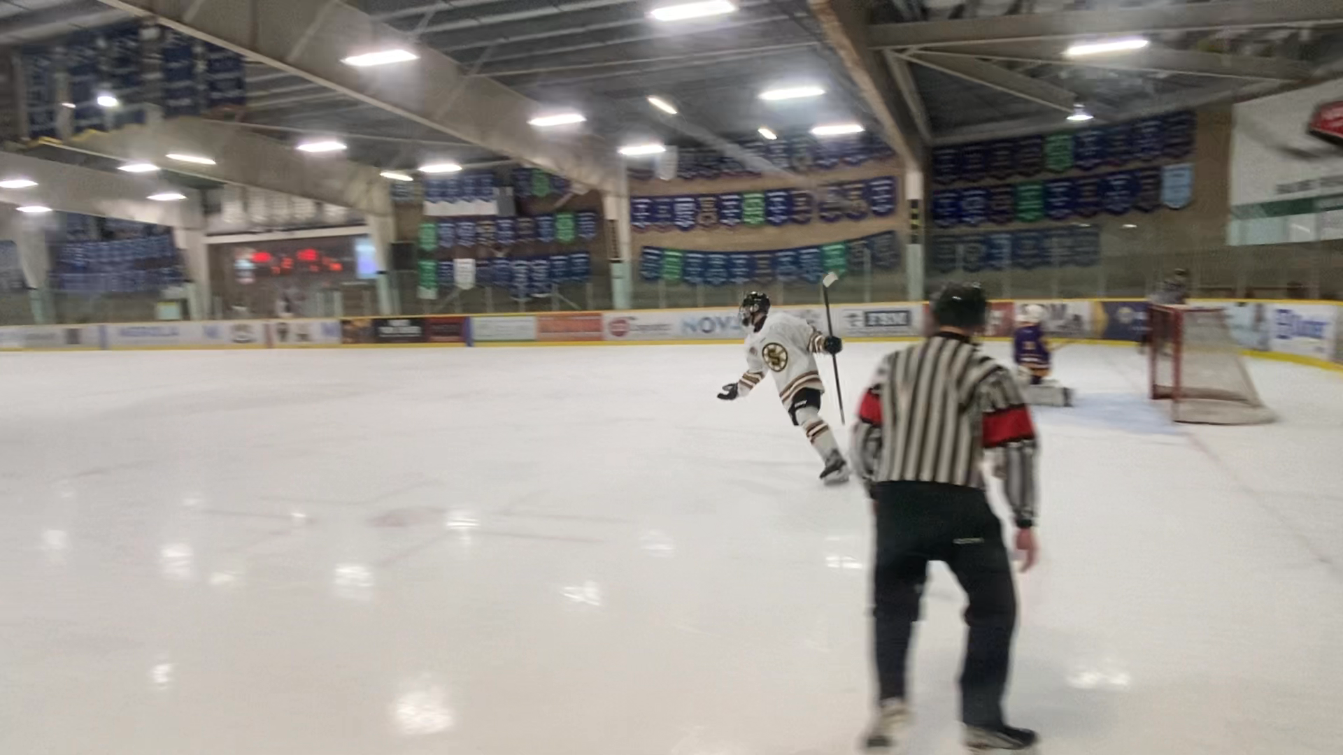 Trevor Chin's Hat Trick Highlights: Goal 2 on a Penalty Shot vs. Port Coquitlam (PJHL)