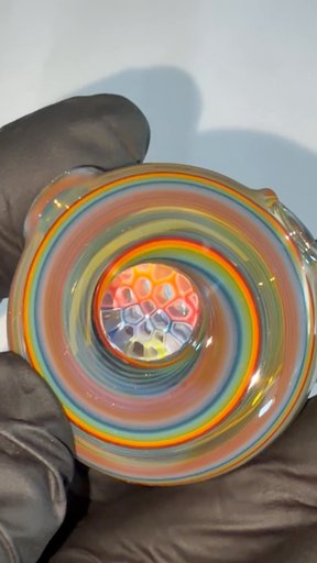 Preview pic of Striker Rainbow Hollow Disc Pendy