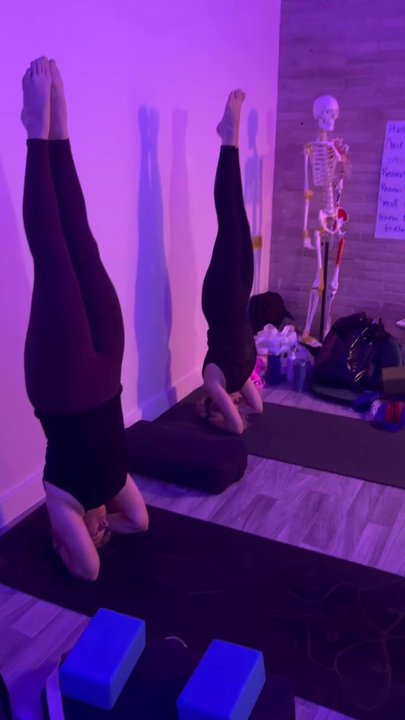 Blue Heart Studio - 300 YTT playing around - Yoga Near Me - San Antonio, Texas