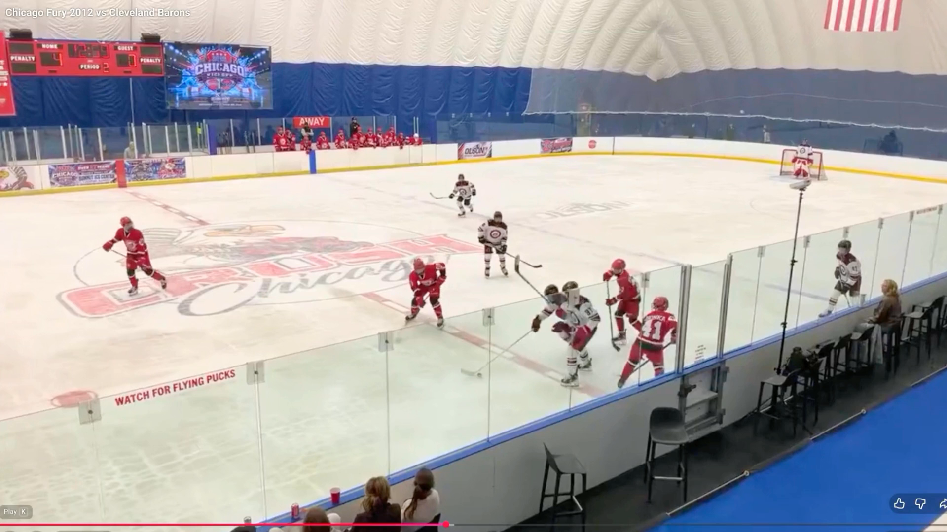 Cooper Linder's Impressive Goal: Hard on the Puck & Scoring