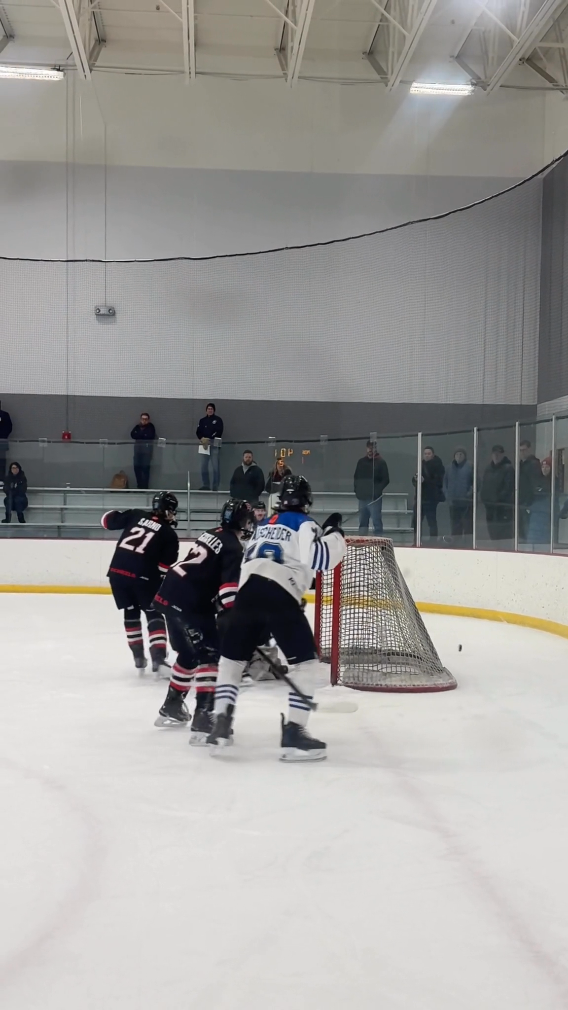 Jackson Hornberger: Key Saves vs Woodbury Predators at Moose Goheen Tournament