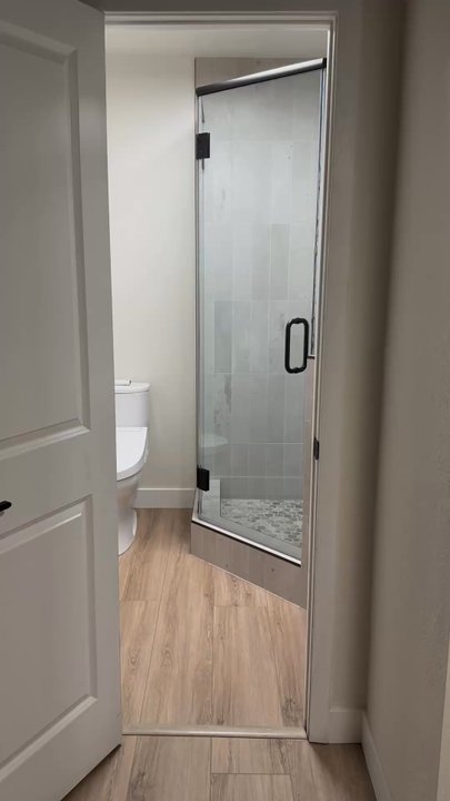 ACW Construction - 7' x 7' closet converted to a full bathroom. Incredible craftsmanship! - General Contractors Near Me - Anaheim, California
