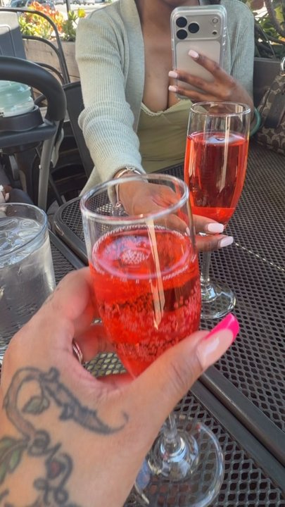 Solano Junction - Pomegranate mimosas - Breakfast & Brunch Near Me - Albany, California