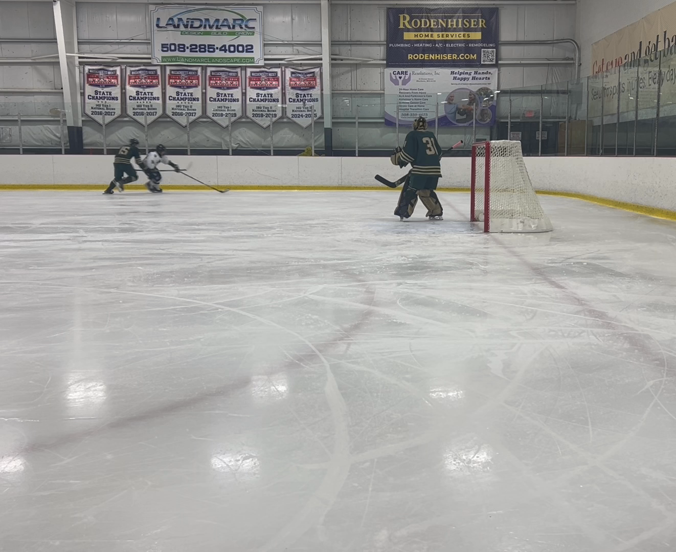 Parker Ross 2011 - Denies Michigan in First Shot of the Game