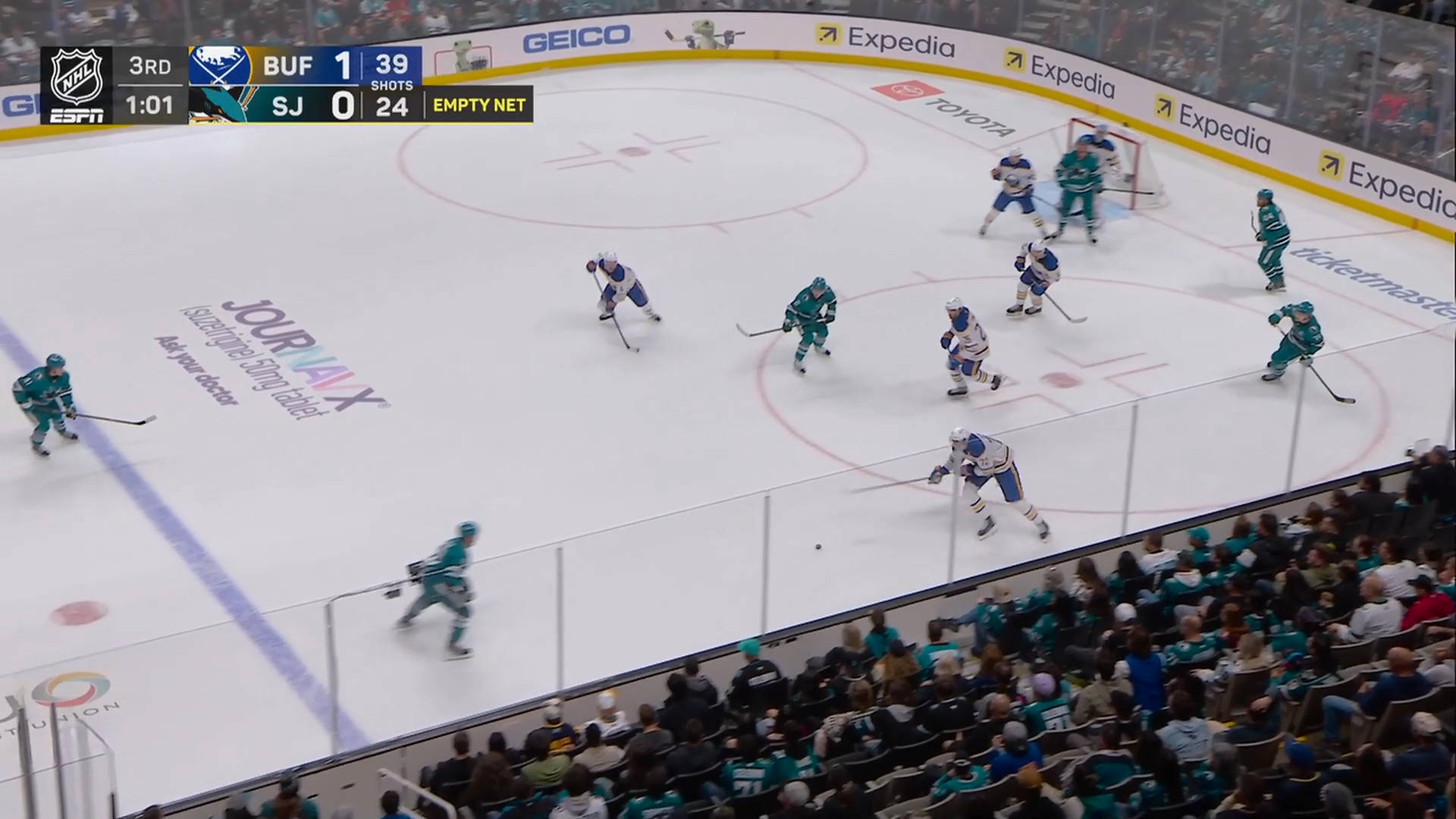 Zellweger’s Early Second-Period Snipe Ends Sabres’ Skid · Oct. 27, 2026