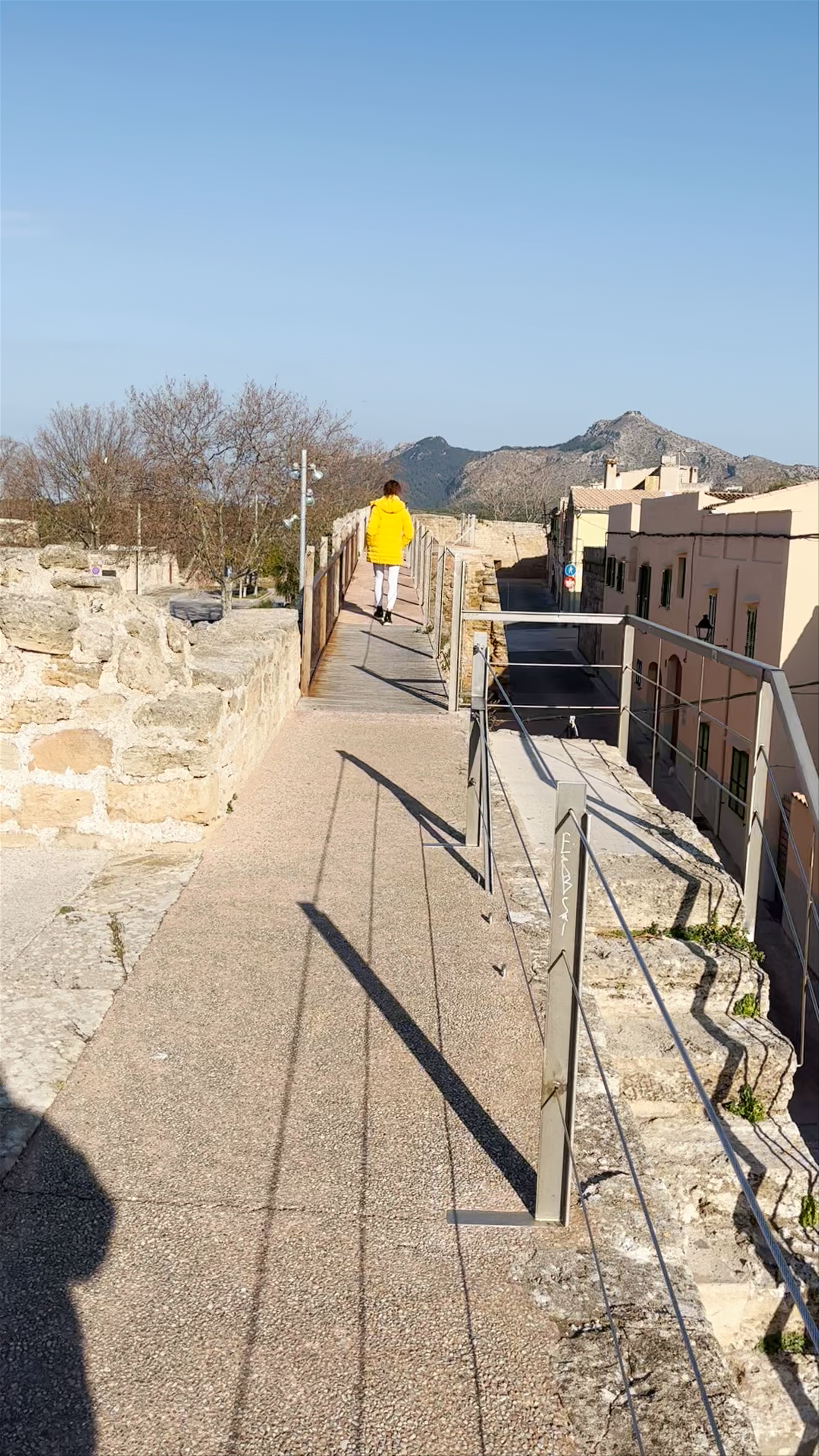Walk Along the Medieval Walls of Alcúdia, Spain