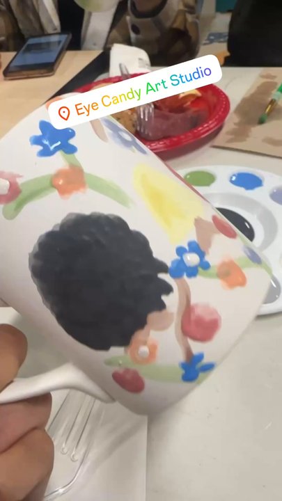 Eye Candy Art Studio - Almost complete ! - Paint & Sip Near Me - Duluth, Georgia