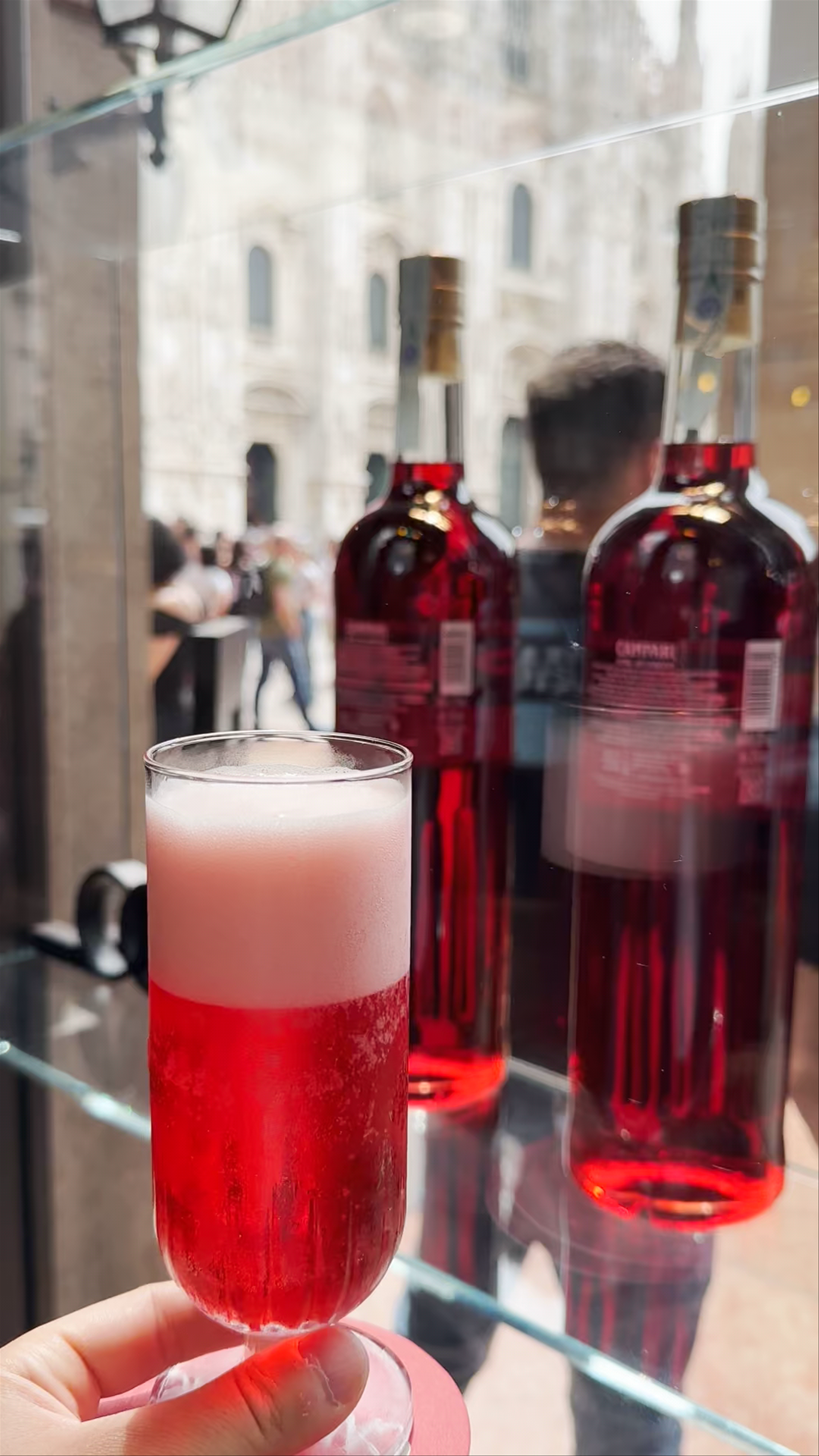 Camparino in Galleria: Iconic Milanese Aperitivo with Duomo Views