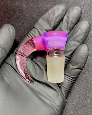 Preview pic of Neo Opal over Cinnabar/Telemagenta/Pink Lollipop 18mm slide