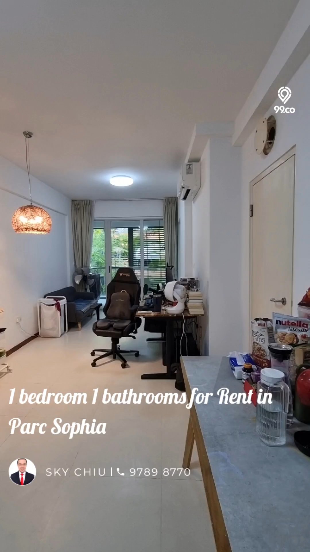 undefined of 549 sqft Apartment for Rent in Parc Sophia