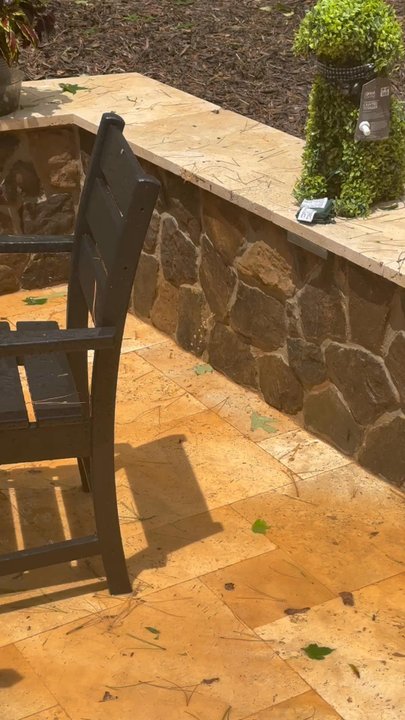 Superior Pools and Spas - The wall shooting water and mud - Pool Cleaners Near Me - Cornelius, North Carolina