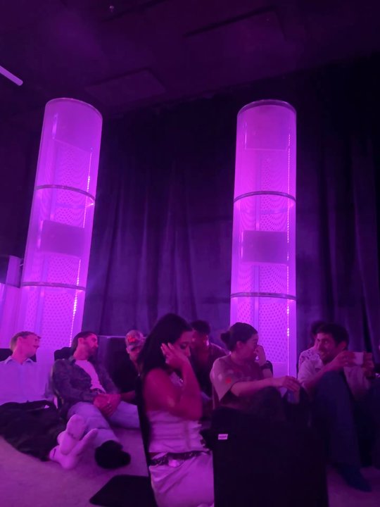 Envelop SF - People getting ready to experience the frank ocean listening album for blonde. - Music Venues Near Me - San Francisco, California