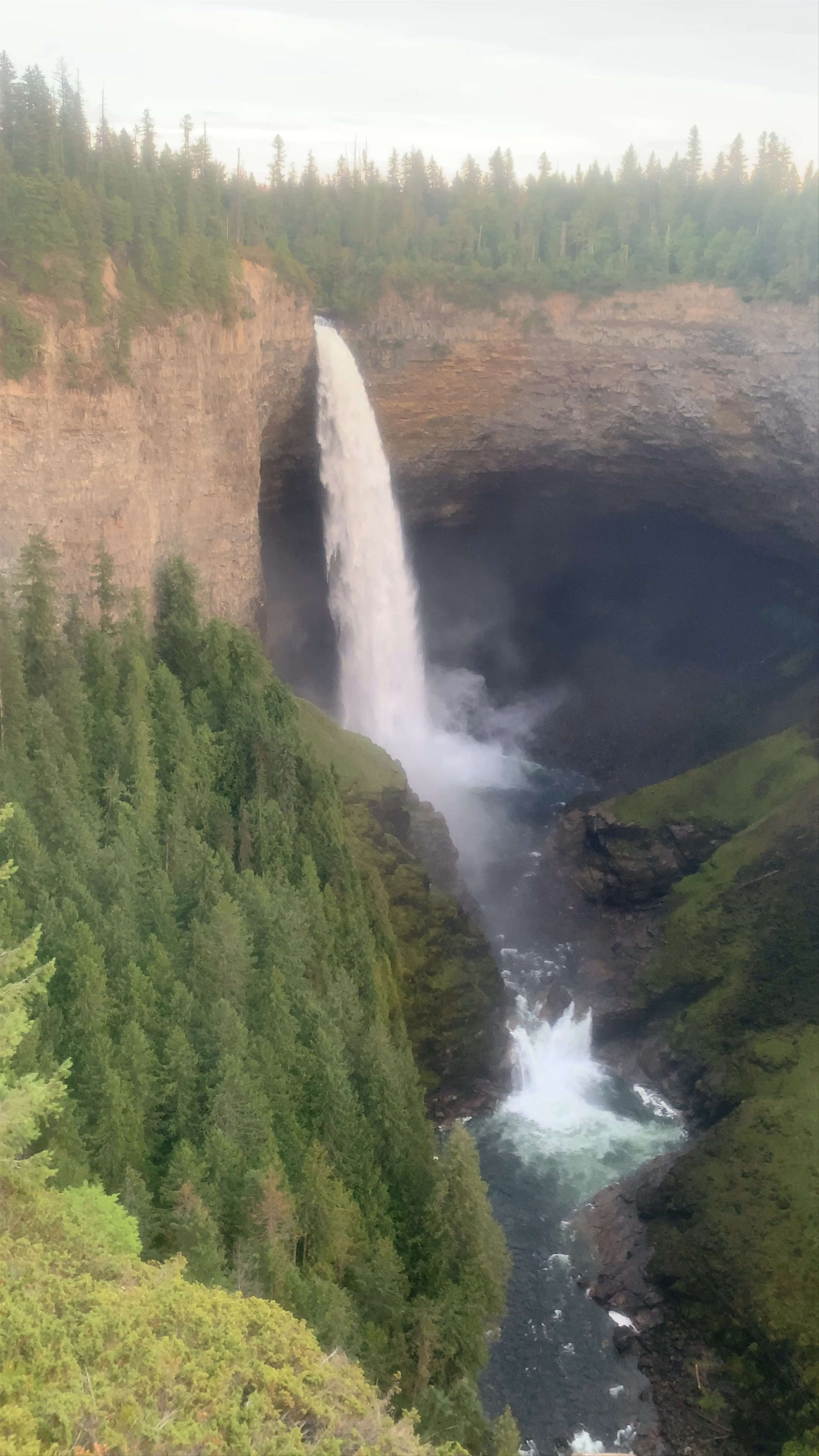 Helmcken Falls: Majestic Waterfall in British Columbia’s Wilderness