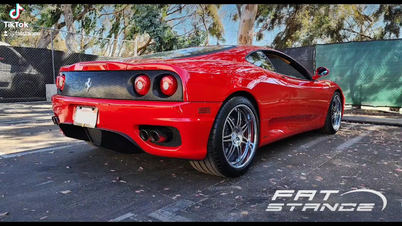 Fat Stance - Ferrari F360 Repairing Fender Damage- Part 1 - Auto Customization Near Me - Costa Mesa, California