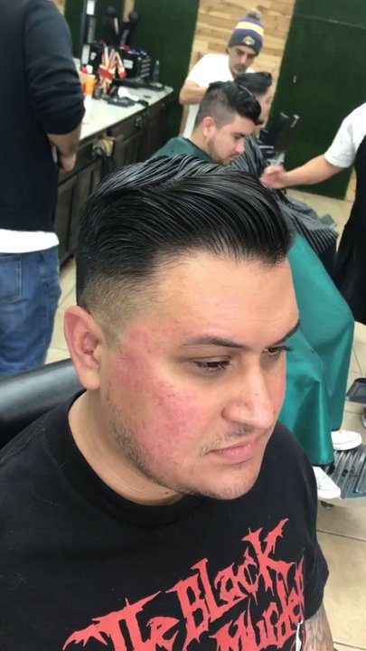 Single Barrel Barber Shop - Cut, wash, blow dry and styled. @deniseruiz - Barbers Near Me - Fullerton, California