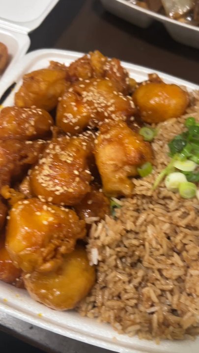 New China Cafe - We ordered 2 spring rolls, orange chicken w/fried rice (special combo), & Mongolian Beef with pan fried rice. It was good - Chinese Near Me - Fresno, California
