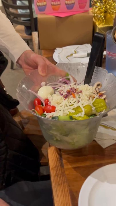 Old Town Pizza - Great salad!!! - Pizza Near Me - Auburn, California