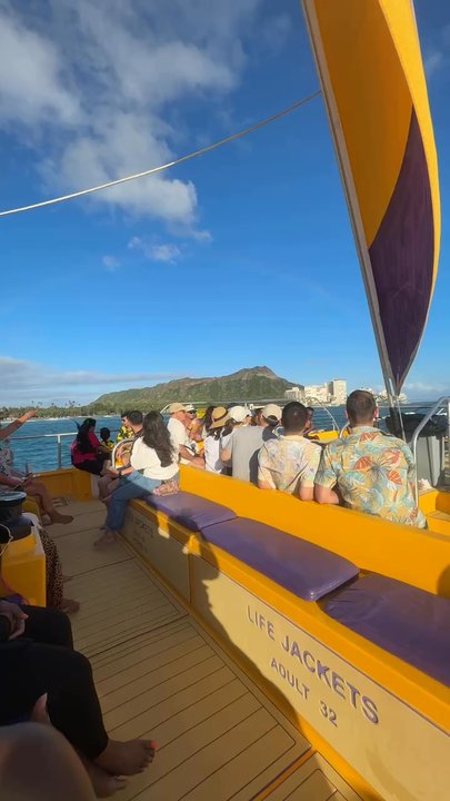 Ke Kai Catamaran - Views from my seat - Snorkeling Near Me - Honolulu, Hawaii