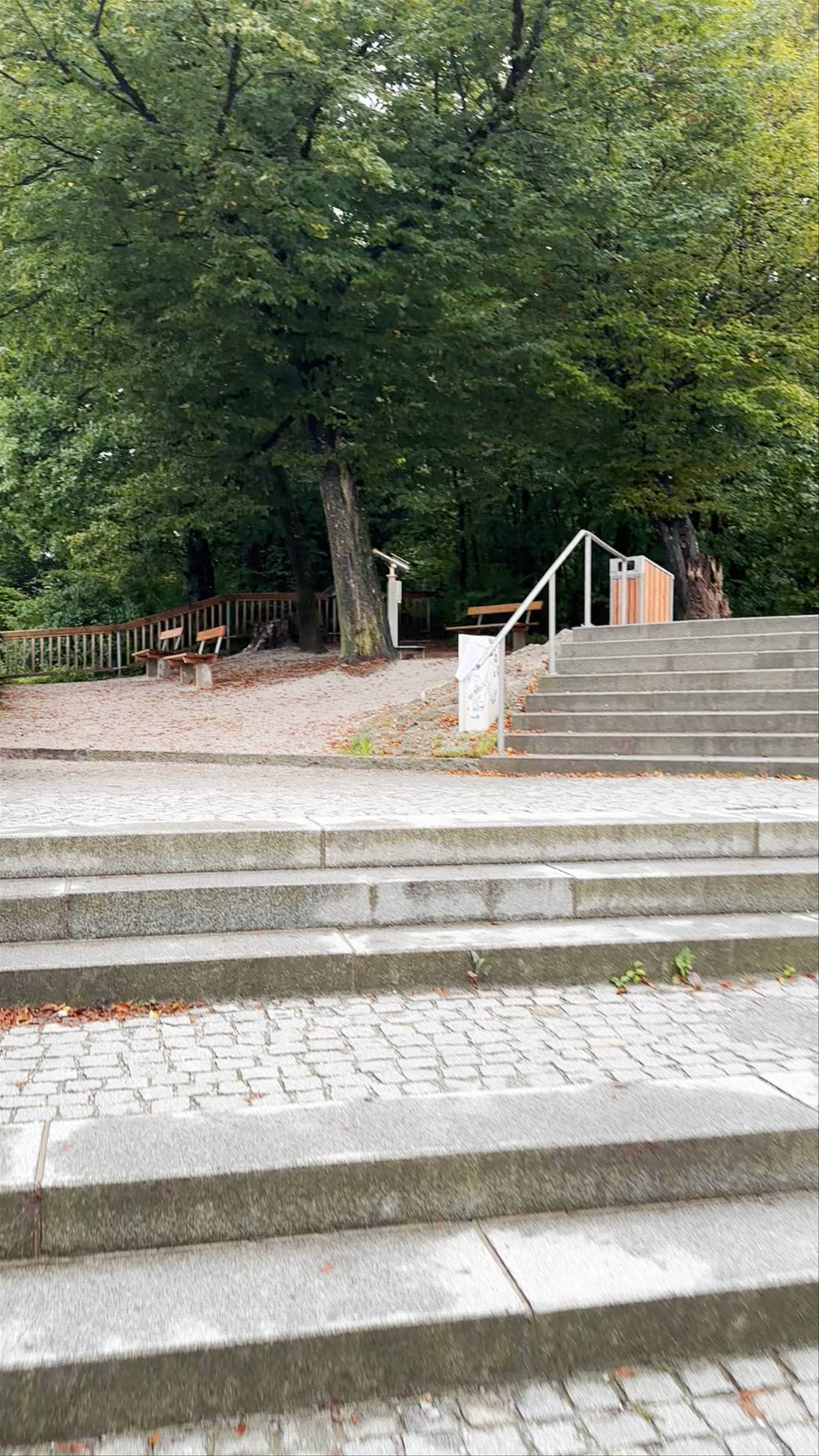 Aussichtspunkt des Museums der Moderne
