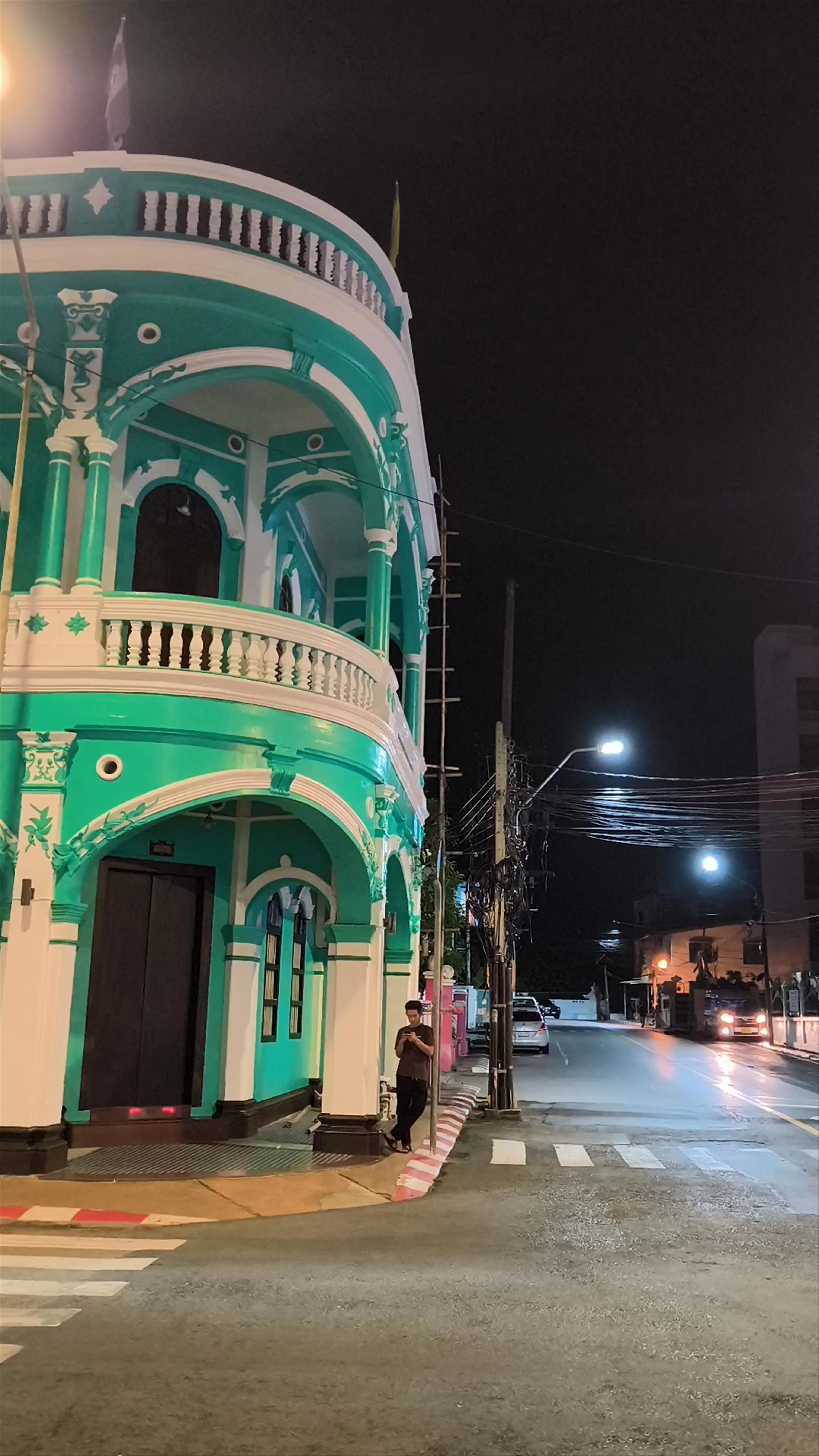 Ancient buildings in Sino-European style