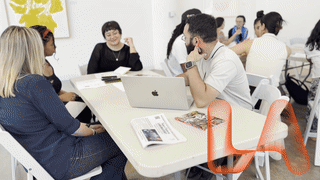 Animated GIF of the LA Design Festival Workshop