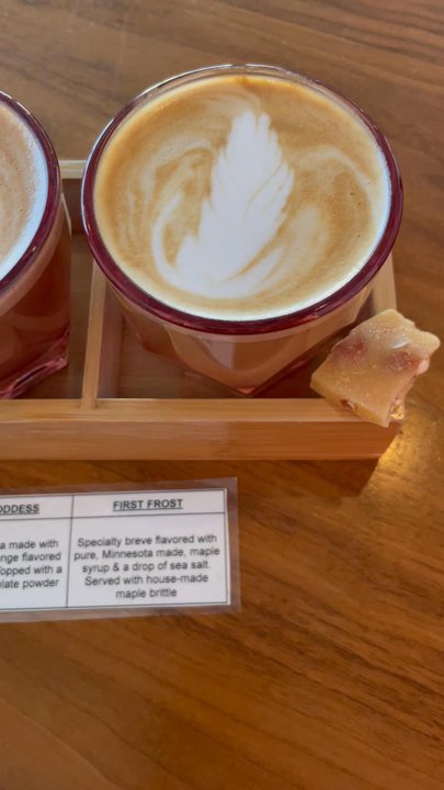 Wild Grind Coffee - Flight of three coffees! So good! - Coffee & Tea Near Me - Minneapolis, Minnesota