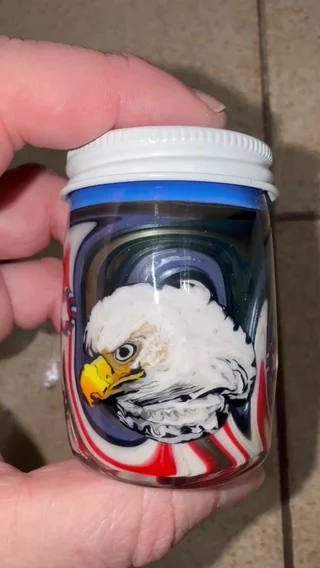Preview pic of Stephen Boehme Bald Eagle Jar