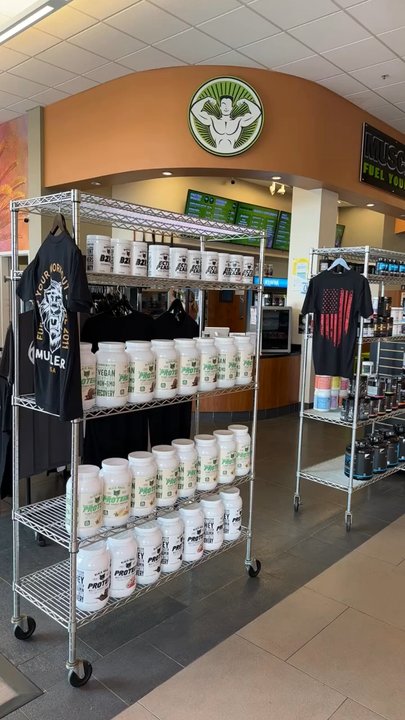 Muscle Bar - A closer look at some of our supplements - Juice Bars & Smoothies Near Me - Oceanside, California