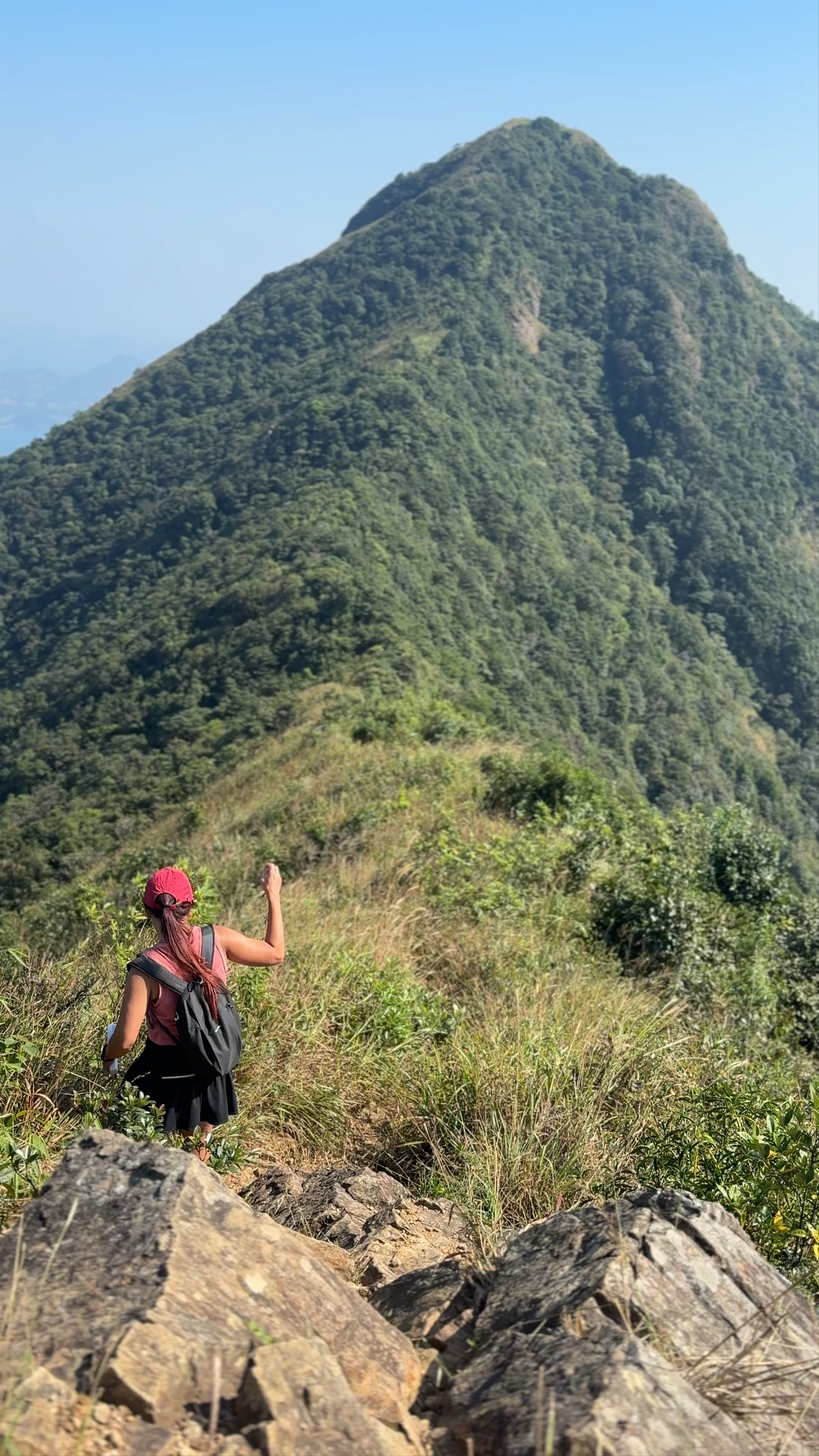 Summit Trekking at Pyramid Hill, Ma On Shan, Hong Kong