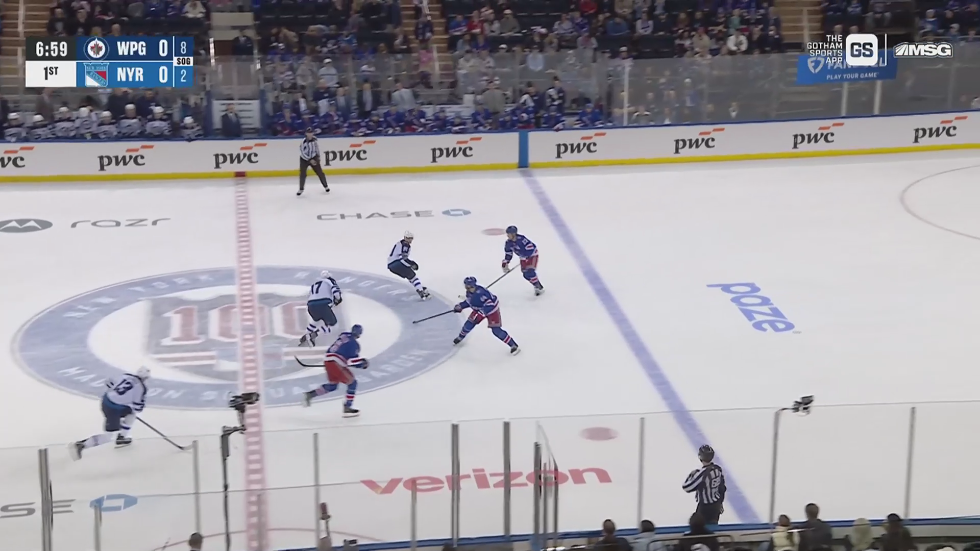 Lowry ends 25-game goal drought with tic-tac-toe opener at the Garden · Mar 22, 2026