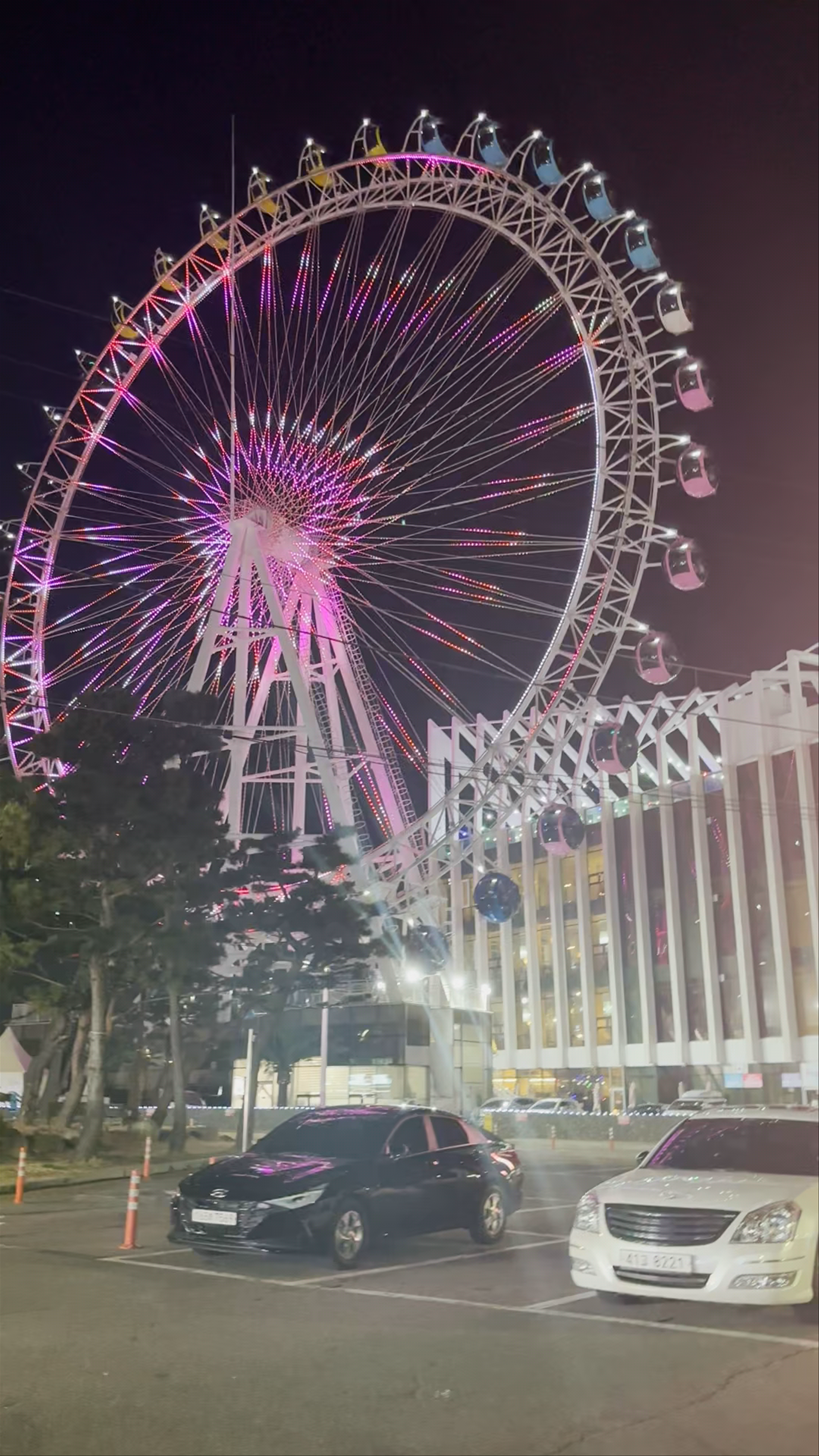 Sokcho Eye at Night: A Vibrant Ferris Wheel Experience in Gangwon-do, South Korea