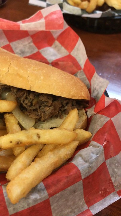 George's Steak N Things - 8.99 for a damm good sub and fries! It made me feel like I was in on the boardwalk in jersey somewhere. - Cheesesteaks Near Me - Fairfax Station, Virginia