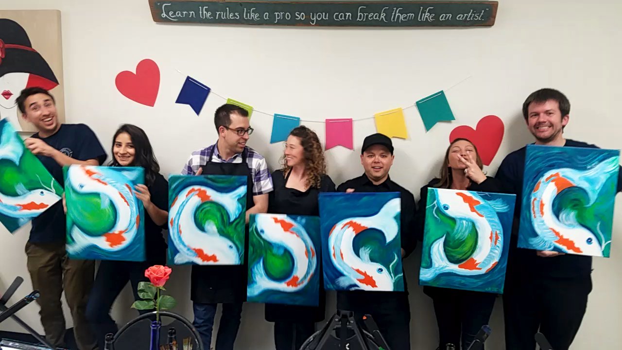 Artventure OC - Date night! Painting in pairs. - Art Classes Near Me - Aliso Viejo, California
