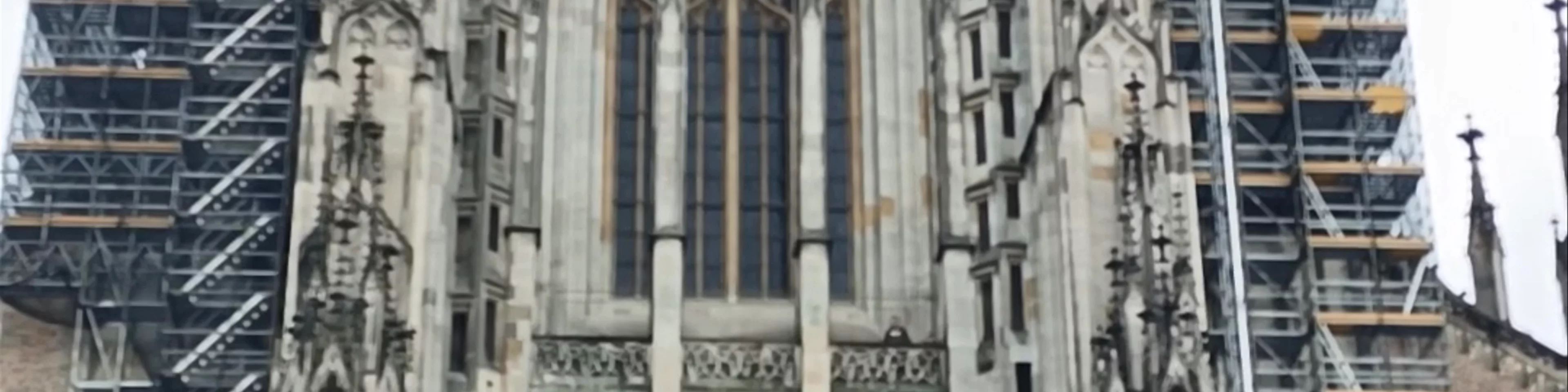 Ulmer Münster Kirche aus dem 14.Jahrhundert