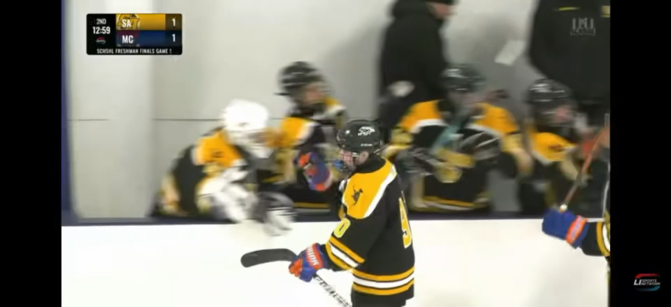 Reggie Henry's GWG in SCHSHL Championship Series