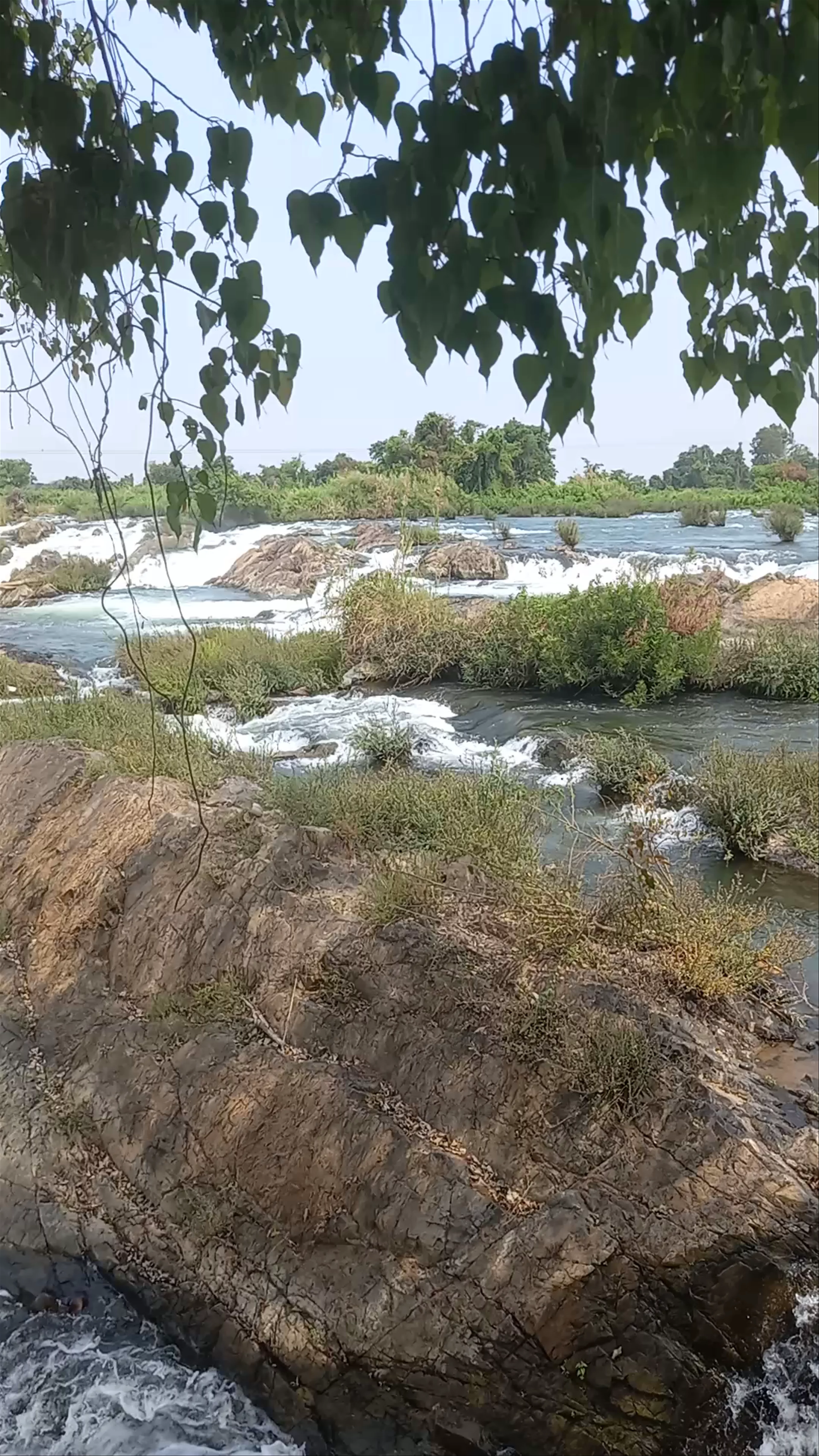 Waterfall on Mekong River